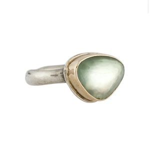 Jamie Joseph Green Prehnite Ring